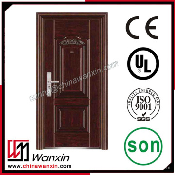 2016 China Single Main Tür Design Stahl Sicherheit Eisen Tür